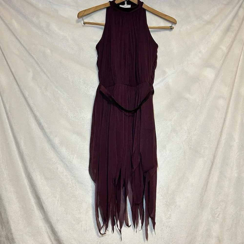 Weissman Balera Dance Costume 13083 Halter Neck‎ Ballet Dress Purple MA - Picture 5 of 9